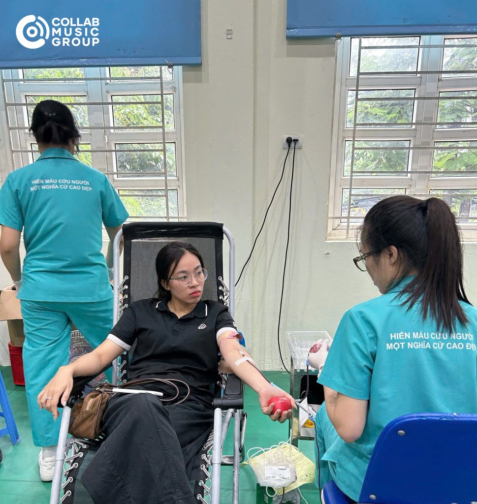 Hiến máu nhân đạo CMG